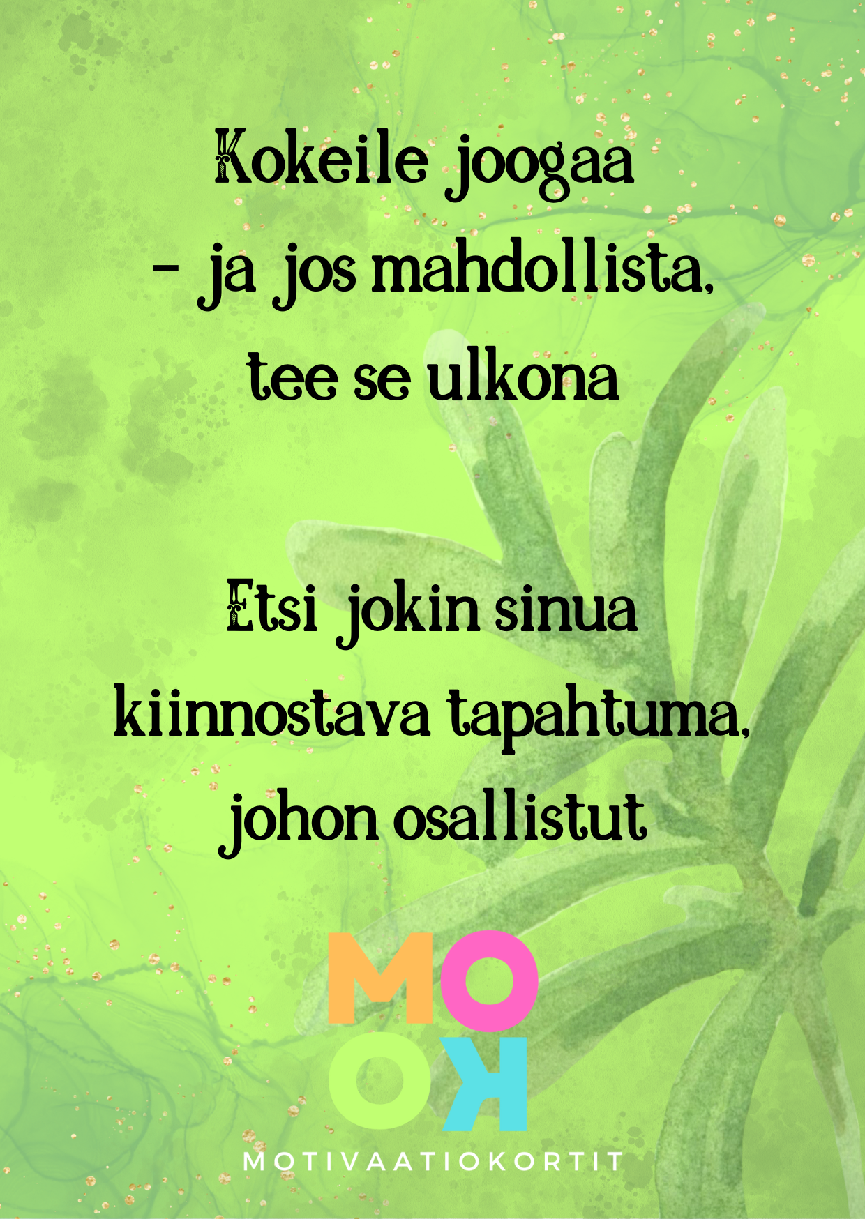 Motivaatiokortit - digikortit